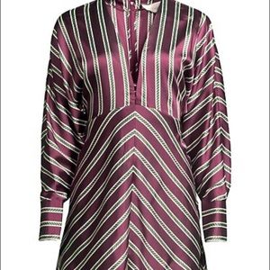 Alexis Striped A-line Dress Size Small